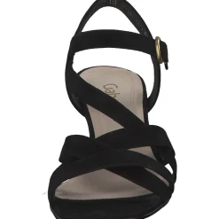 Gabor 21.781, Plateau-Sandaletten, Damen, Schwarz