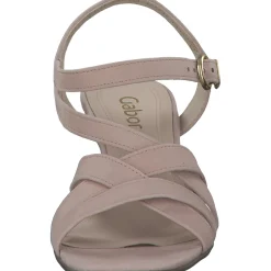 Gabor 21.781, Plateau-Sandaletten, Damen, rouge