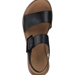 Gabor 82.744, Sandalen, Damen, Schwarz