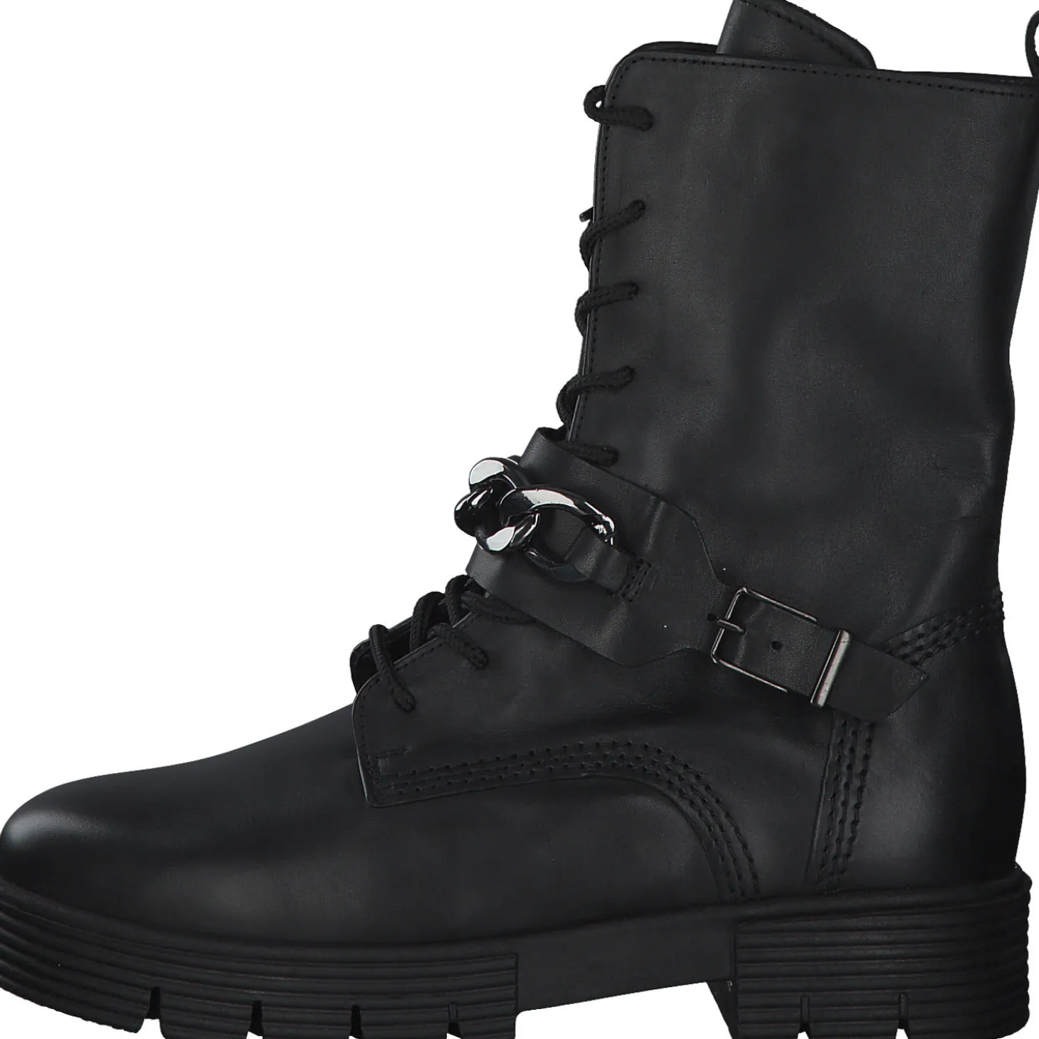 Gabor 92.743, Schnürstiefeletten, Damen, Schwarz
