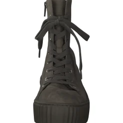 Gabor 93.711, Schnürstiefeletten, Damen, Oliv