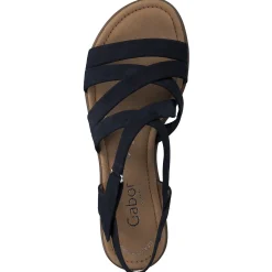 Gabor Comfort Florenz 66.066, Sandaletten, Damen, Blau (Blue)