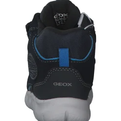 Geox B163PA, Stiefeletten (Kinder), Kinder, Navy/Sky Blue