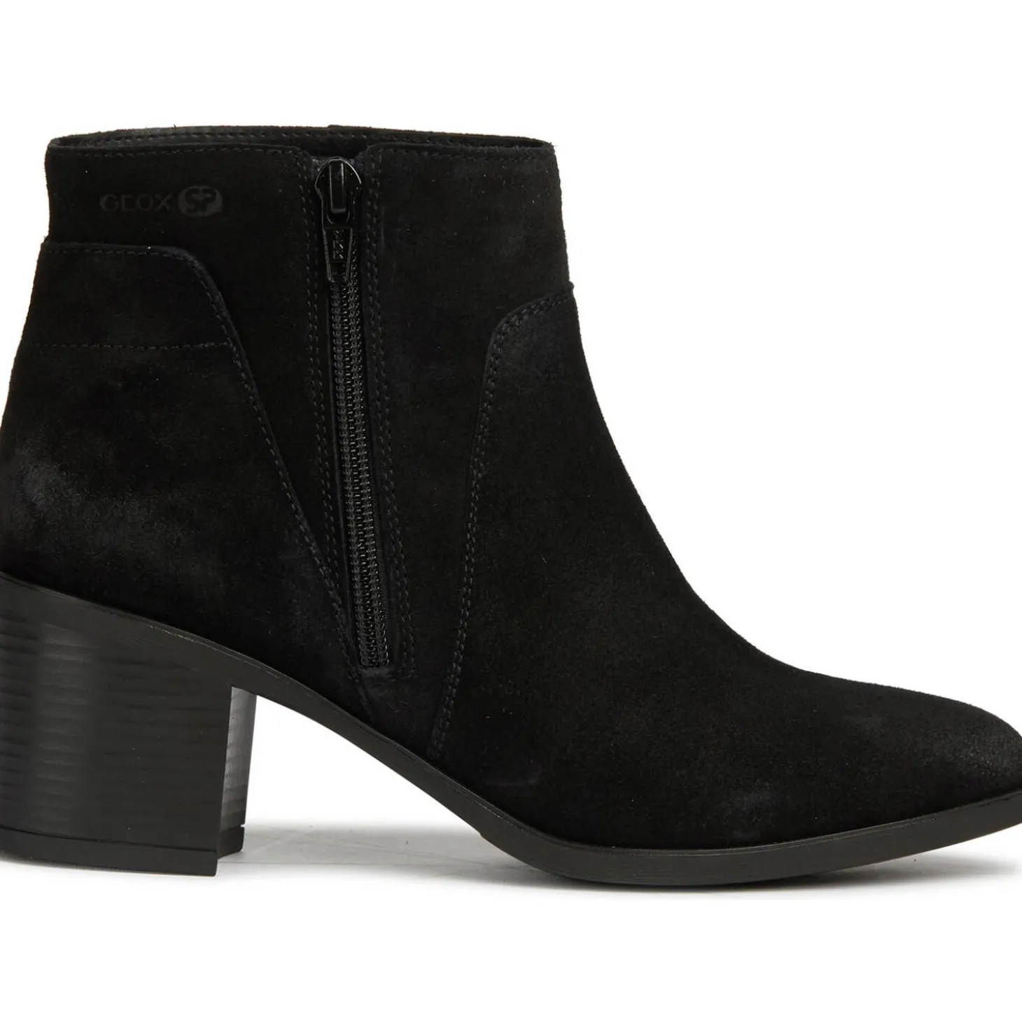 Geox D94FSA, Stiefeletten, Damen, Schwarz (Black)