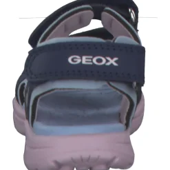 Geox J256AA, Sandalen (Kinder), Kinder, NAVY/PINK