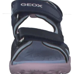 Geox J256AA, Sandalen (Kinder), Kinder, NAVY/PINK