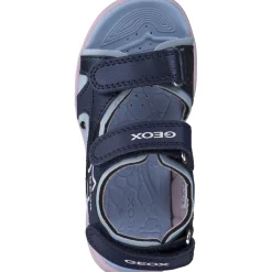 Geox J256AA, Sandalen (Kinder), Kinder, NAVY/PINK