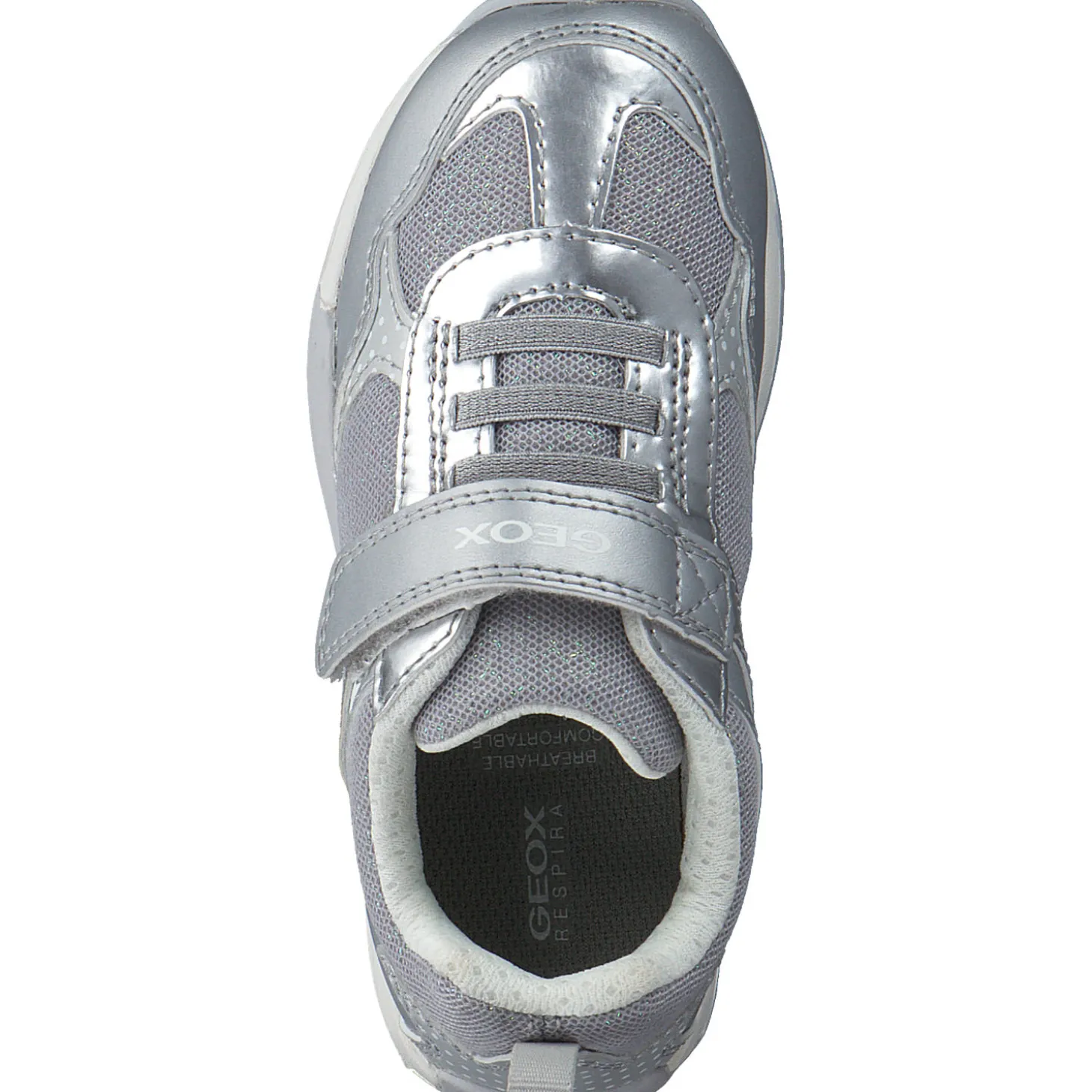 Geox J25AUB, Sneakers Low, Kinder, Grau