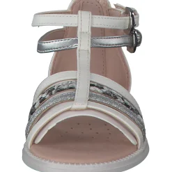 Geox J7235D, Sandalen (Kinder), Kinder, Weiß