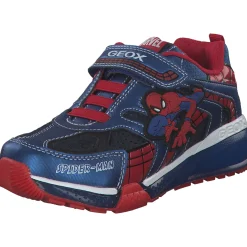 Geox J26FEB, Sneakers Low, Kinder, ROYAL/LIME