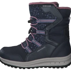 Geox J26FUA, Stiefeletten (Kinder), Kinder, NAVY/ROSE