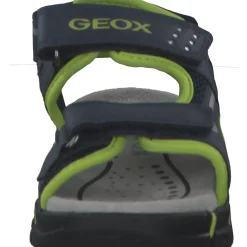 Geox J35GHC, Sandalen (Kinder), Kinder, NAVY/LIME