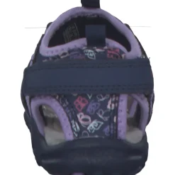 Geox J35GRA, Sandalen (Kinder), Kinder, NAVY/DK LILAC