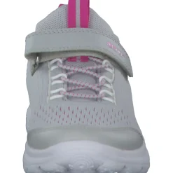 Geox J26GYB, Sneakers Low, Kinder, LT GREY/FUCHSIA