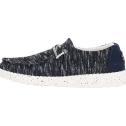 Hey Dude 40078, Schnürschuhe, Damen, dunkelblau meliert