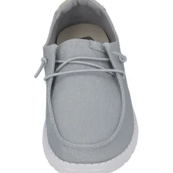 Hey Dude 40079, Schnürschuhe, Damen, hellgrau