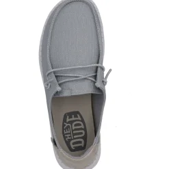 Hey Dude 40079, Schnürschuhe, Damen, hellgrau