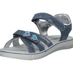 IMAC 581361, Sandaletten, Kinder, jeansblau/silber