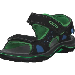IMAC 582761, Sandaletten, Kinder, schwarz/grün