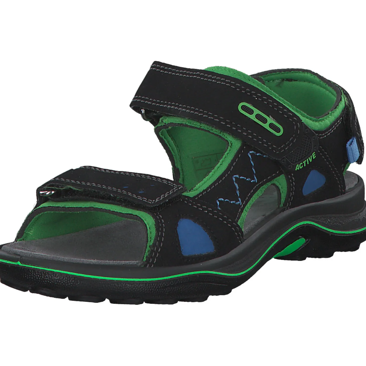 IMAC 582761, Sandaletten, Kinder, schwarz/grün