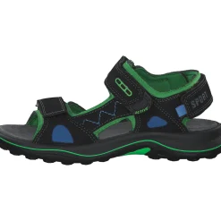 IMAC 582761, Sandaletten, Kinder, schwarz/grün