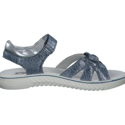 IMAC 581361, Sandaletten, Kinder, jeansblau/silber