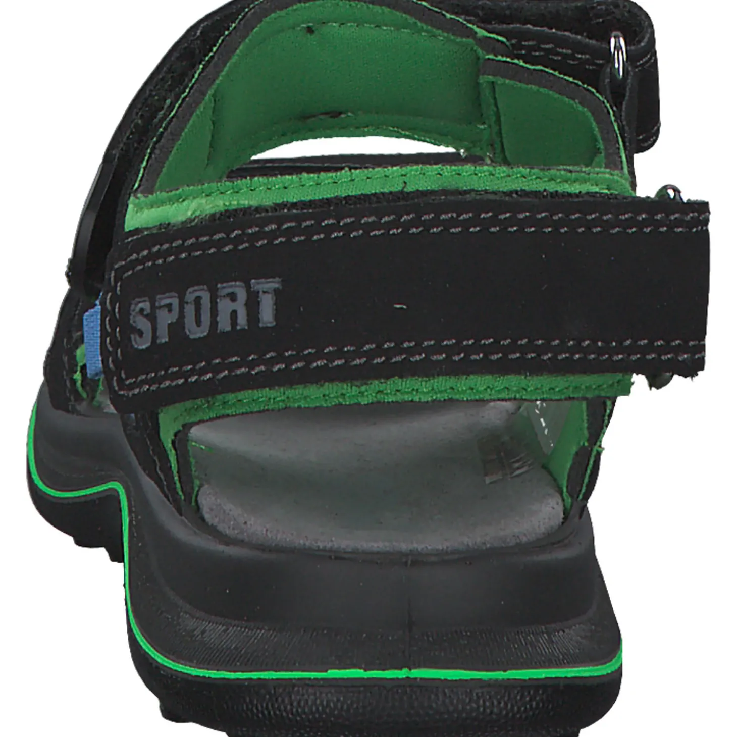 IMAC 582761, Sandaletten, Kinder, schwarz/grün