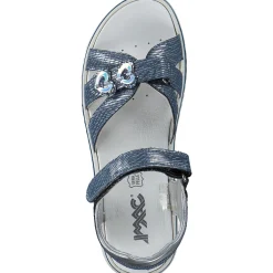 IMAC 581361, Sandaletten, Kinder, jeansblau/silber