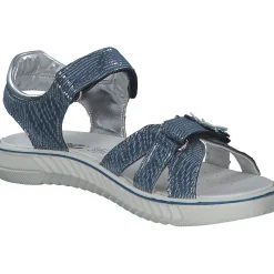 IMAC 581361, Sandaletten, Kinder, jeansblau/silber