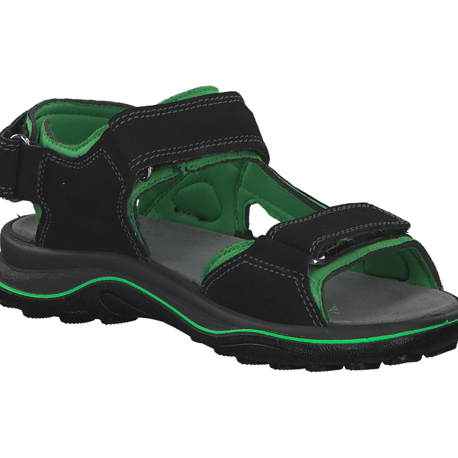 IMAC 582761, Sandaletten, Kinder, schwarz/grün