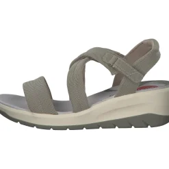 Jana Shoes 28760, Plateau-Sandaletten, Damen, sage