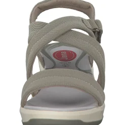 Jana Shoes 28760, Plateau-Sandaletten, Damen, sage