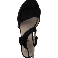 Jana Shoes 88313, Plateau-Sandaletten, Damen, black