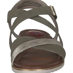 Jana Shoes 28115, Sandalen, Damen, Grün