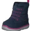 Kamik Luget NF9396, Stiefeletten (Kinder), Kinder, Navy/Magenta
