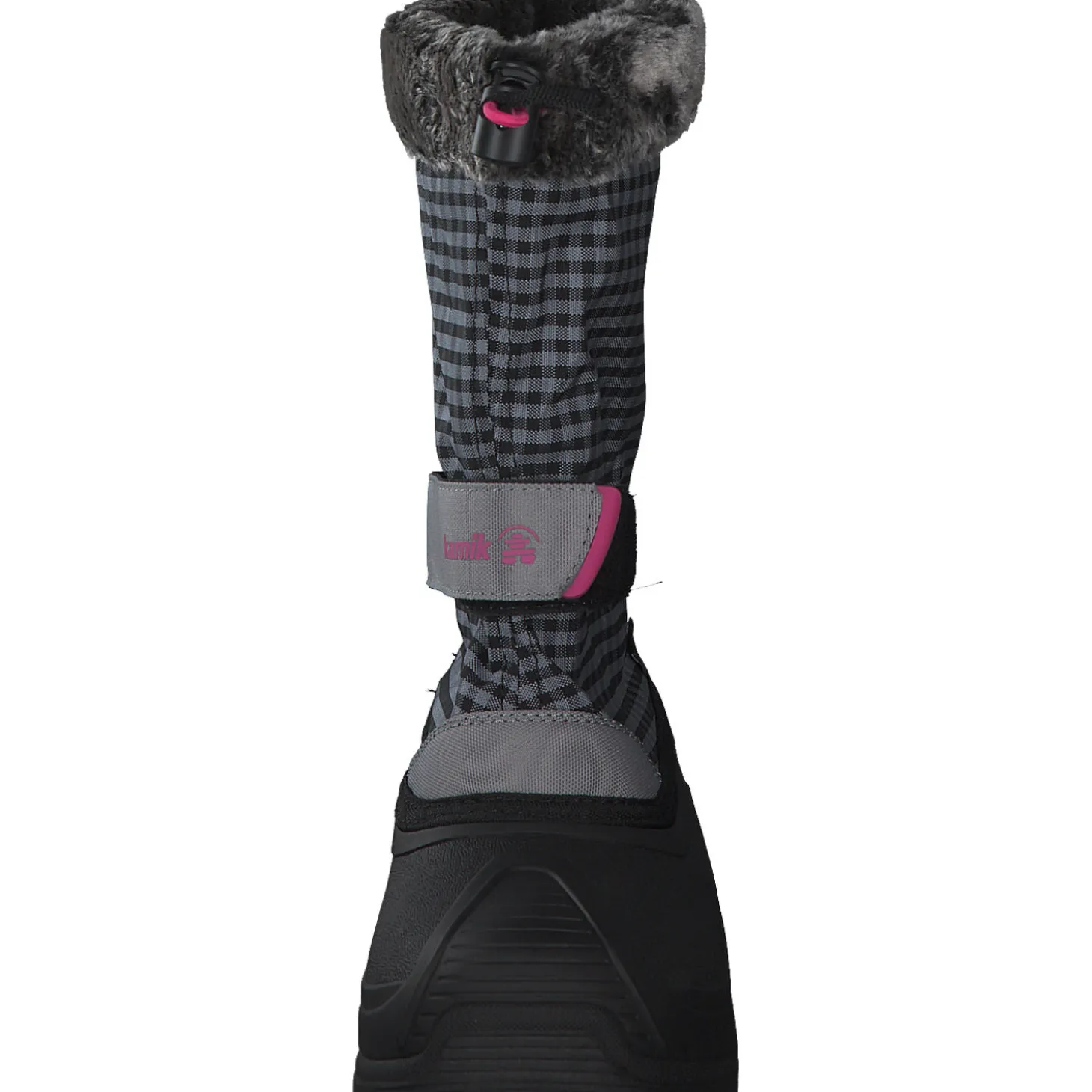 Kamik Mini 2 NF8389, Winterschuhe (Kinder), Kinder, grey/pink