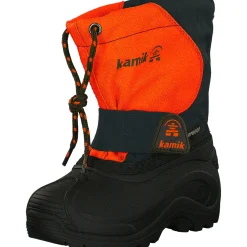 Kamik Snowfox 3WP NF8403/NF4403 W, Winterstiefel, Kinder, navy/orange-marine/orange
