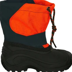 Kamik Snowfox 3WP NF8403/NF4403 W, Winterstiefel, Kinder, navy/orange-marine/orange