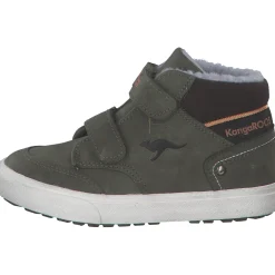 KangaROOS 02114/8037 KaVu Primo V, Lauflernschuhe, Kinder, olive/flame