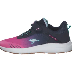 KangaROOS 10171-4204 KB-Rida EV, Sportliche Slipper, Kinder, dark navy/daisy pink