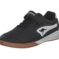 KangaROOS 10076-5012 K5-Drib EV jet, Sportliche Slipper, Kinder, jet black/white