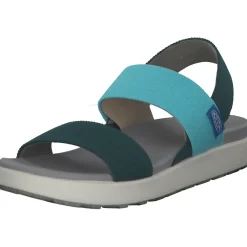 Keen Elle Backstrap 102715, Keilsandaletten, Damen, sea moss/ipanema