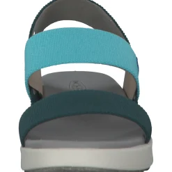 Keen Elle Backstrap 102715, Keilsandaletten, Damen, sea moss/ipanema