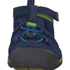 Keen Seacamp II CNX 1022978, Sandalen (Kinder), Kinder, blue depths/chartreuse