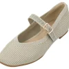 La Strada 2303386-4522, Ballerinas, Damen, beige/silver