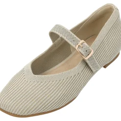 La Strada 2303386-4522, Ballerinas, Damen, beige/silver