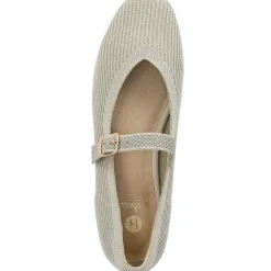 La Strada 2303386-4522, Ballerinas, Damen, beige/silver