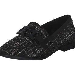 La Strada 2200127, Mokassins, Damen, Schwarz