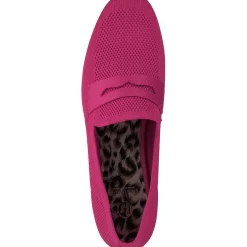 La Strada 2201141, Mokassins, Damen, fuchsia knitted