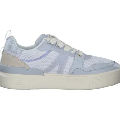 Lacoste L002 46CFA0022, Schnürschuhe, Damen, Weiß/Blau